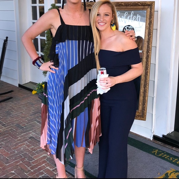 By The Way Off the Shoulder Jumpsuit - Picture 2 of 8